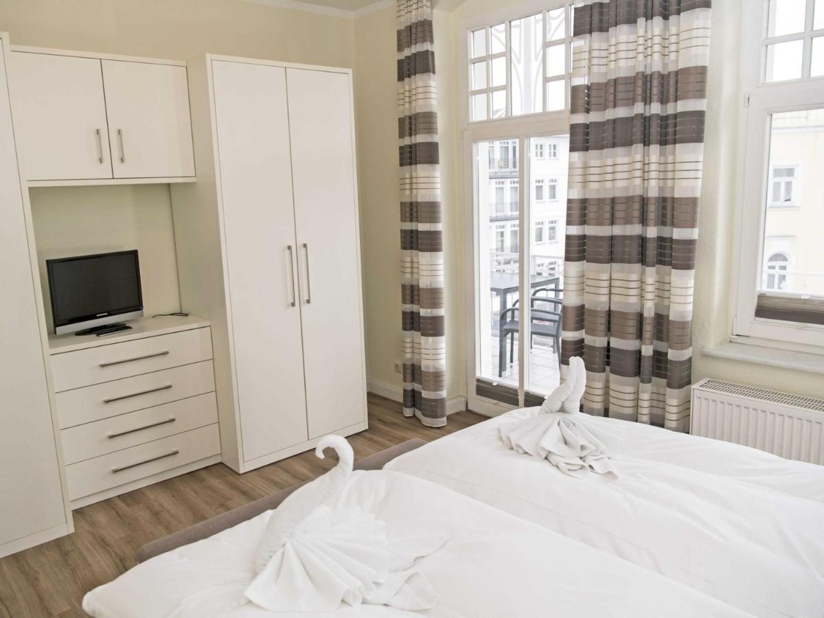 Haus Metropol - Fewo 7 Mit Balkon Und Meerblick Binz Eksteriør bilde