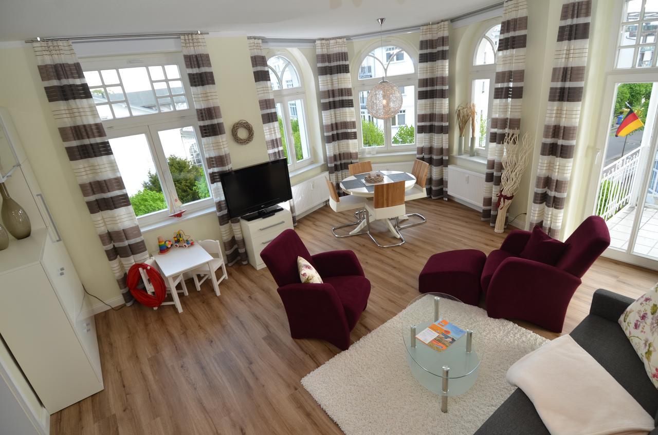Haus Metropol - Fewo 7 Mit Balkon Und Meerblick Binz Eksteriør bilde