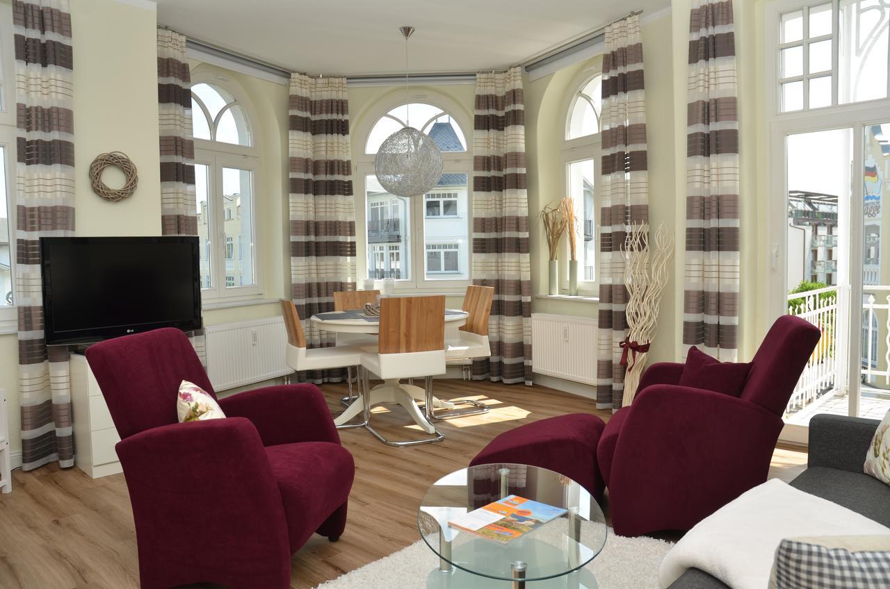 Haus Metropol - Fewo 7 Mit Balkon Und Meerblick Binz Eksteriør bilde