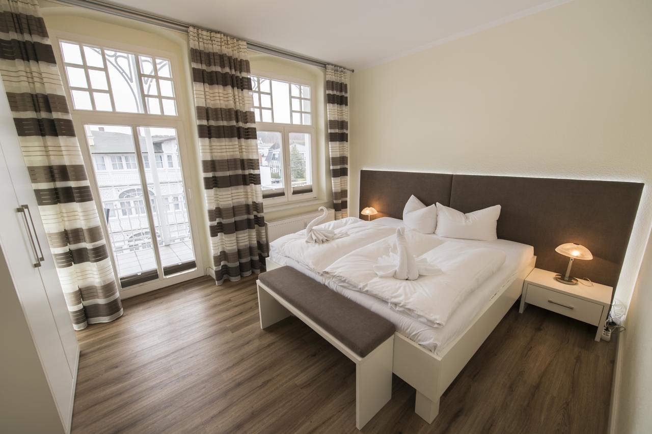 Haus Metropol - Fewo 7 Mit Balkon Und Meerblick Binz Eksteriør bilde